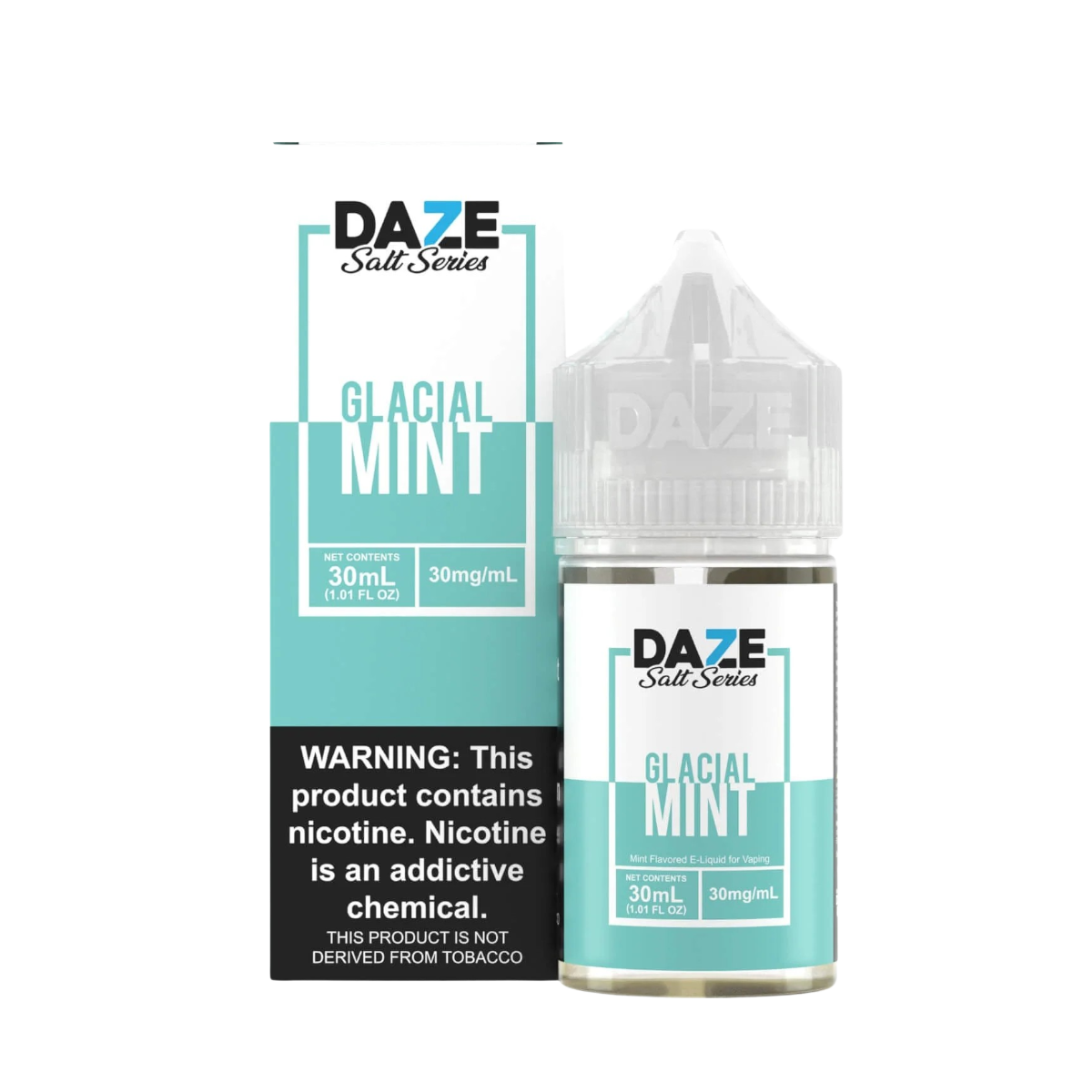 7 Daze 7obacco & Glacial Mint Salt Nicotine Vape Juice