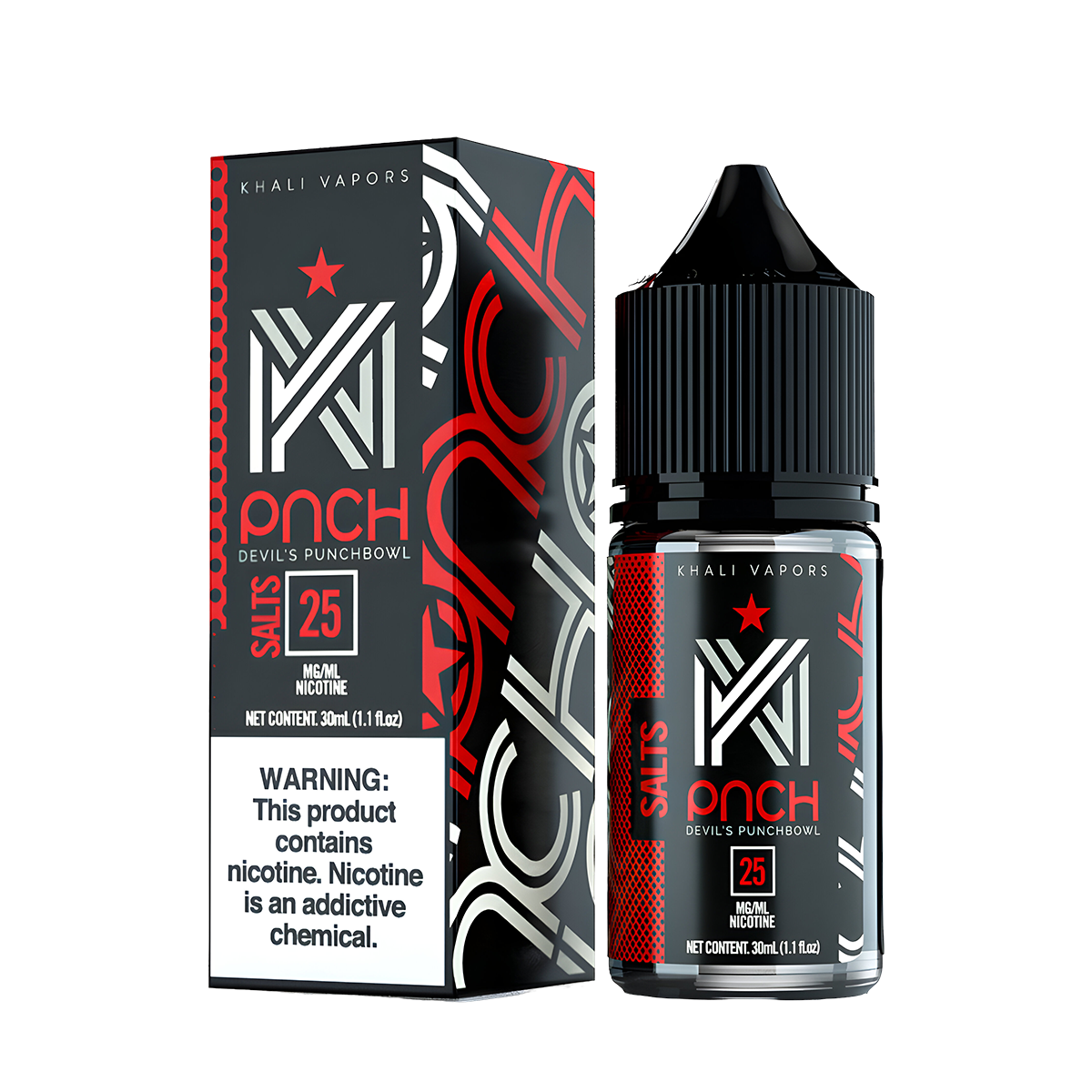 Khali Vapors Salt Nicotine Vape Juice