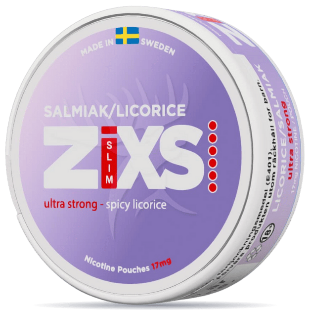 ZIXS Salmiak Licorice Ultra Strong