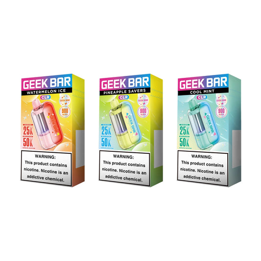 Geek Bar CLR 50K Puffs Smart Vape