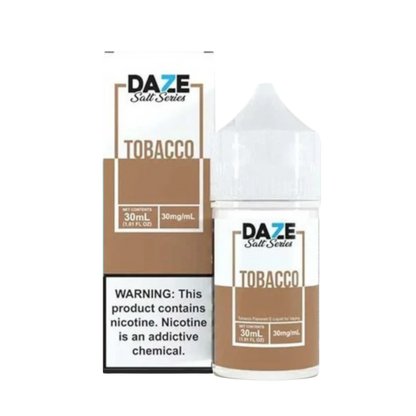 7 Daze 7obacco & Glacial Mint Salt Nicotine Vape Juice