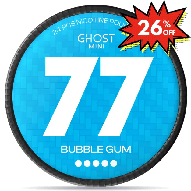 77 Ghost Bubble Gum Mini