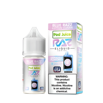 Pod Juice x Raz Salt Nicotine Vape Juice