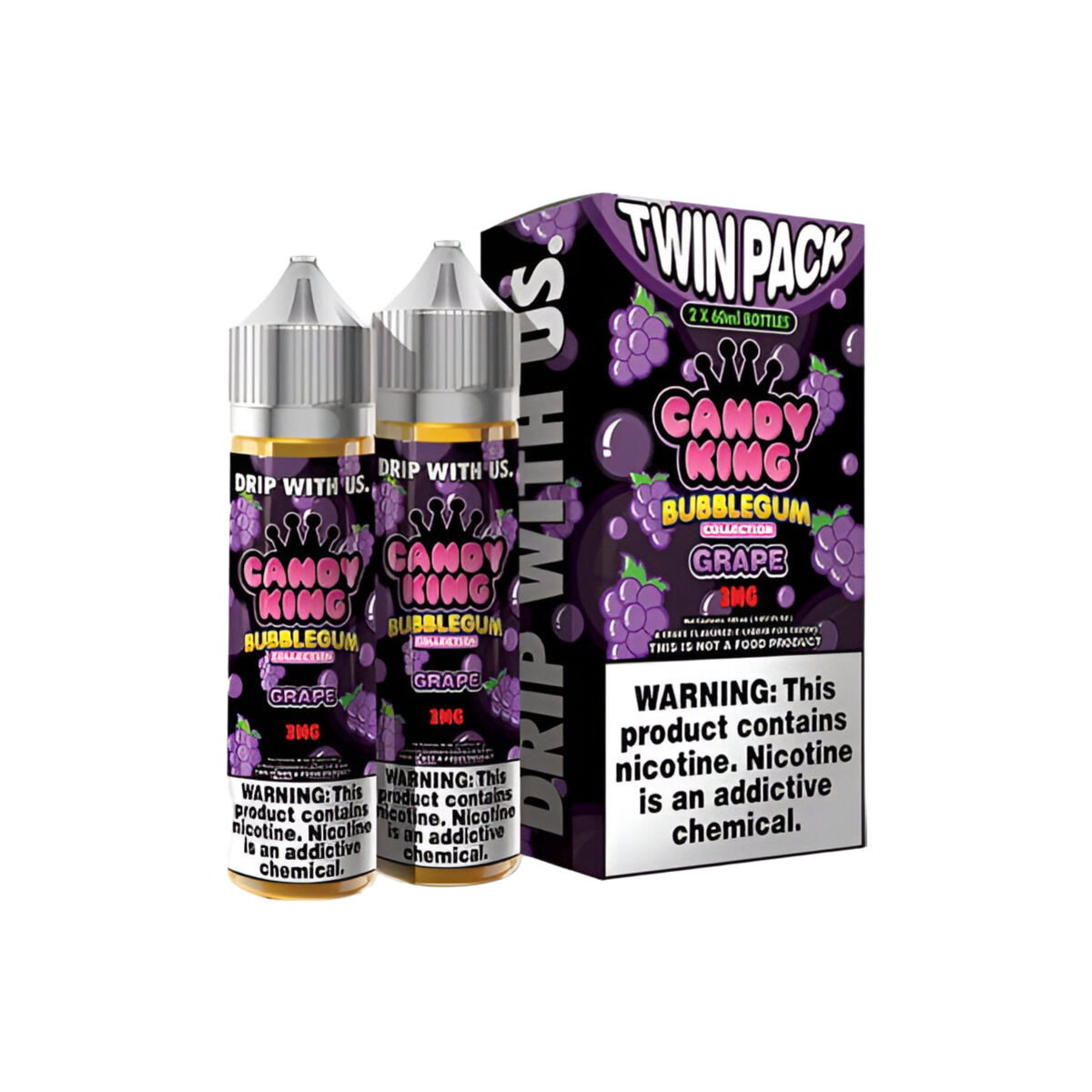 Candy King Twin Pack Freebase Vape Juice