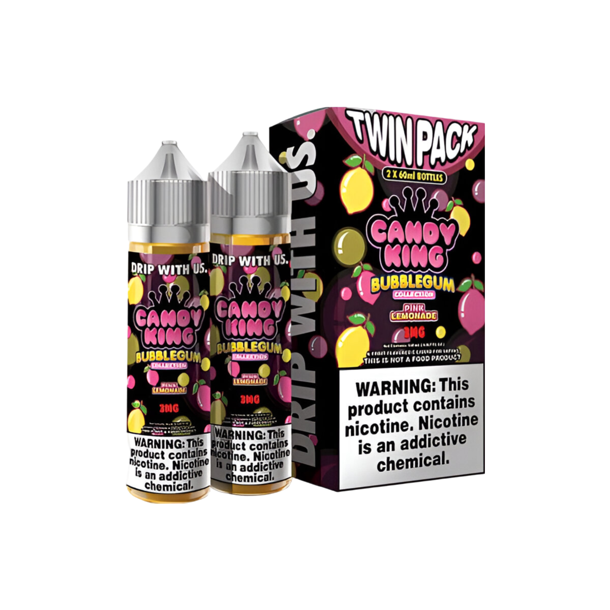 Candy King Twin Pack Freebase Vape Juice