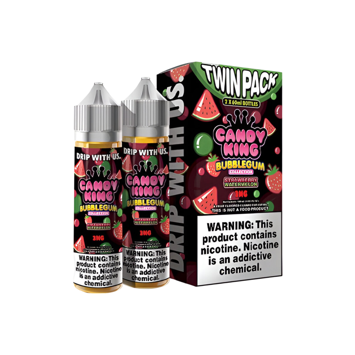 Candy King Twin Pack Freebase Vape Juice