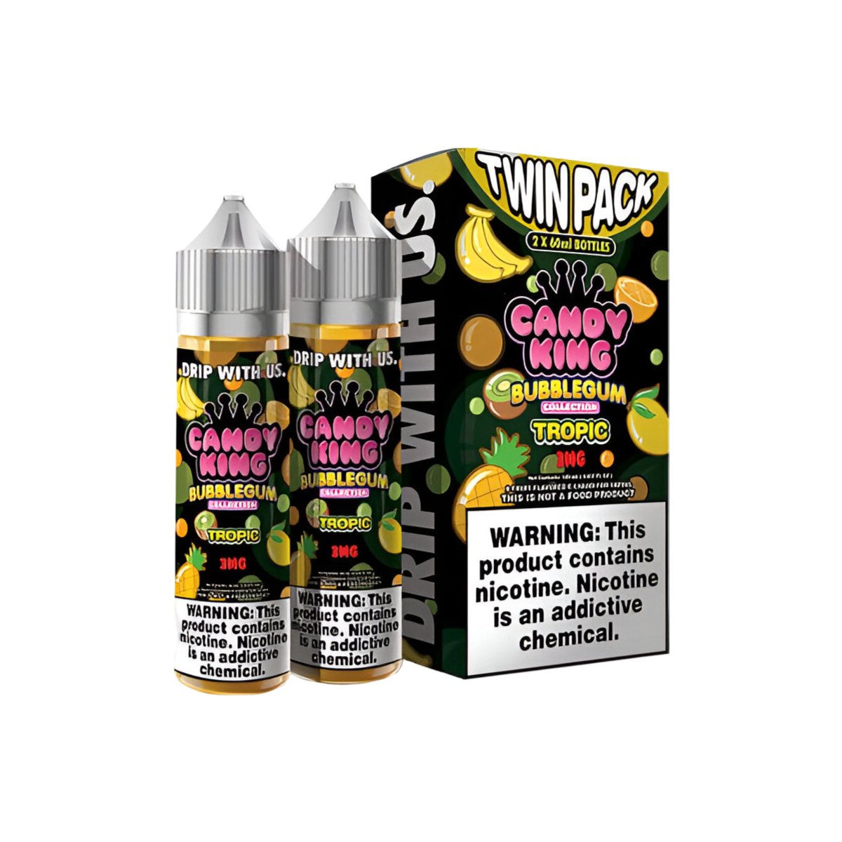 Candy King Twin Pack Freebase Vape Juice
