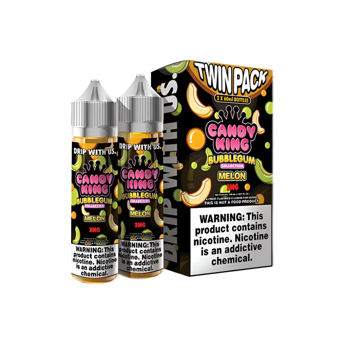 Candy King Twin Pack Freebase Vape Juice