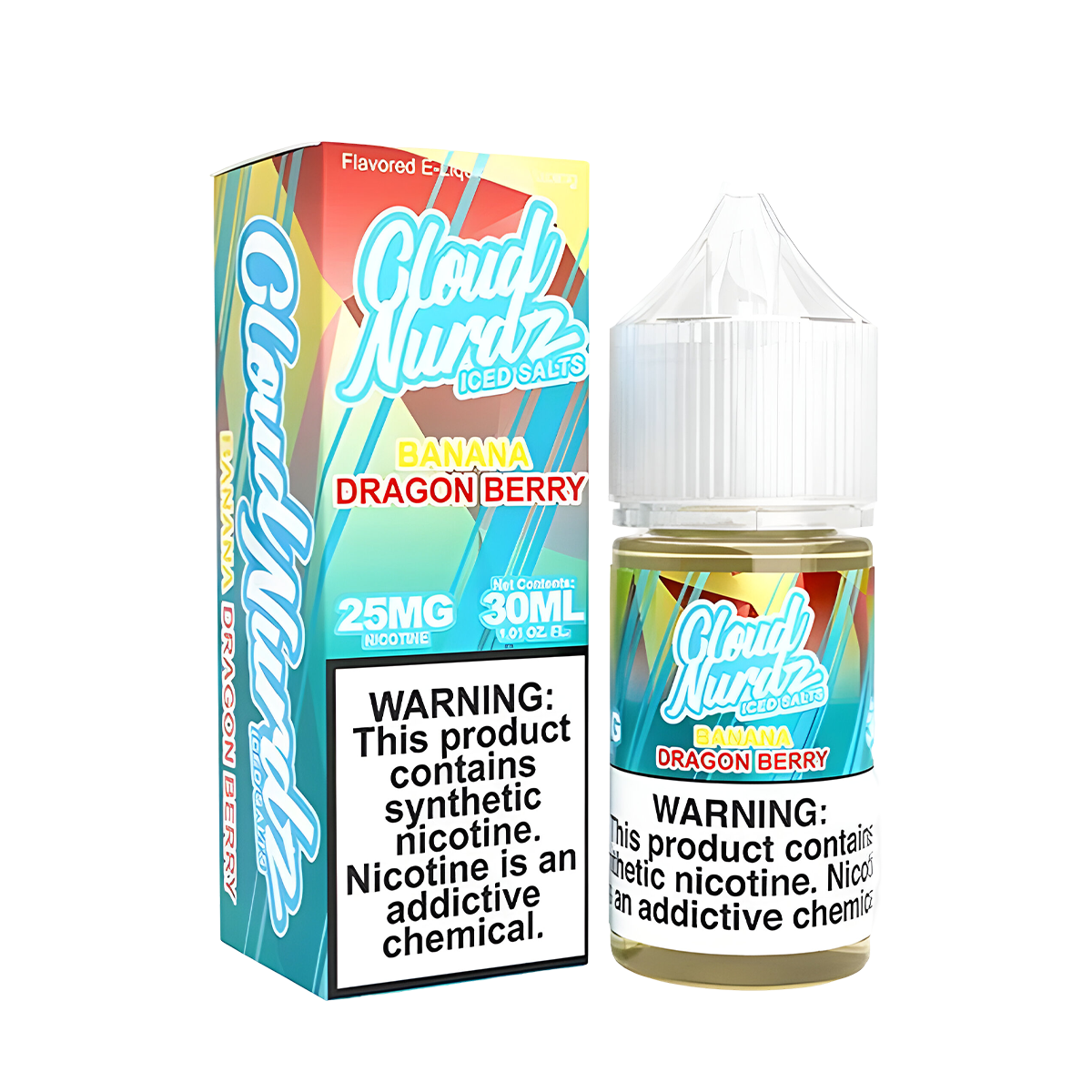 Cloud Nurdz Iced Salt Nicotine Vape Juice