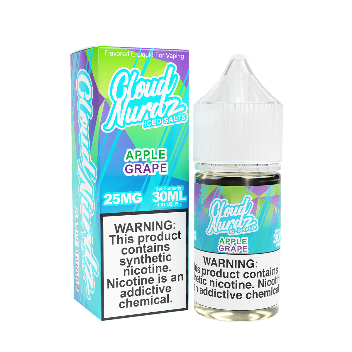 Cloud Nurdz Iced Salt Nicotine Vape Juice