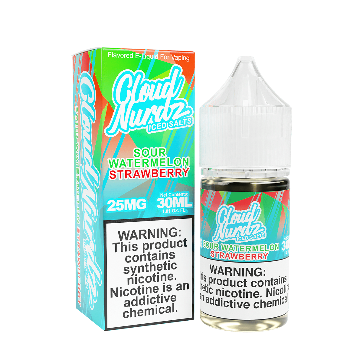 Cloud Nurdz Iced Salt Nicotine Vape Juice