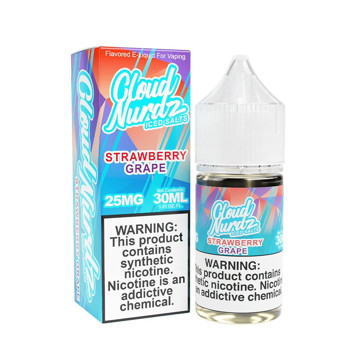 Cloud Nurdz Iced Salt Nicotine Vape Juice