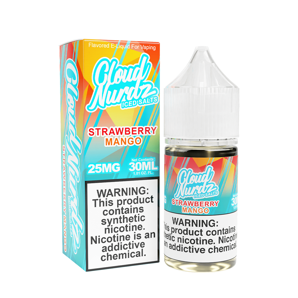 Cloud Nurdz Iced Salt Nicotine Vape Juice