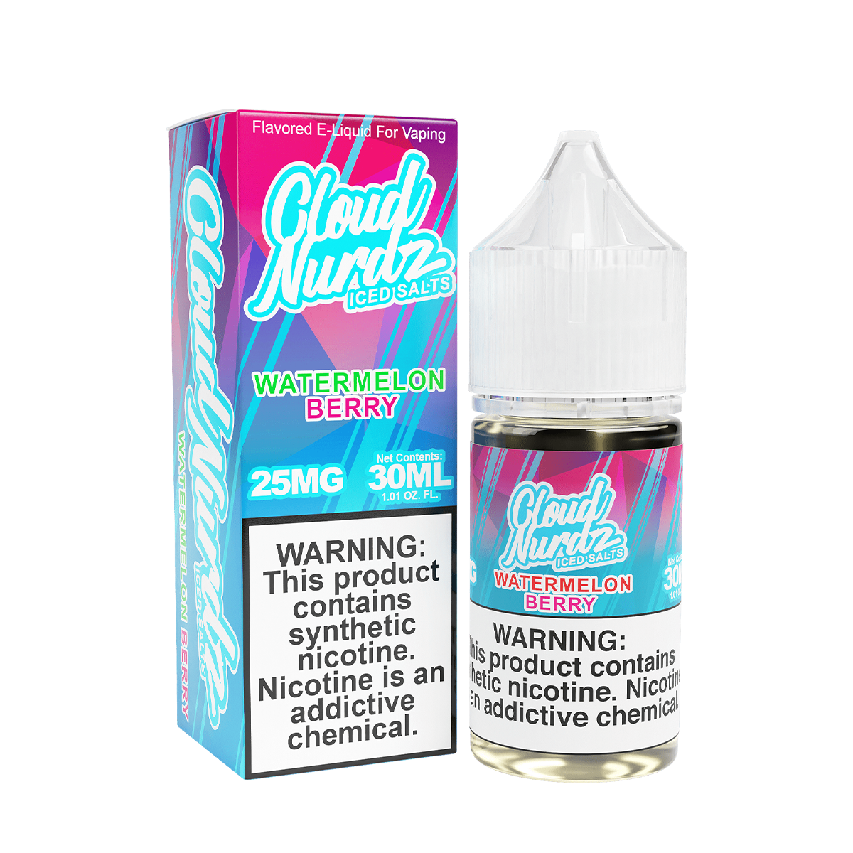 Cloud Nurdz Iced Salt Nicotine Vape Juice