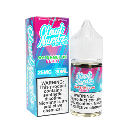 Cloud Nurdz Iced Salt Nicotine Vape Juice