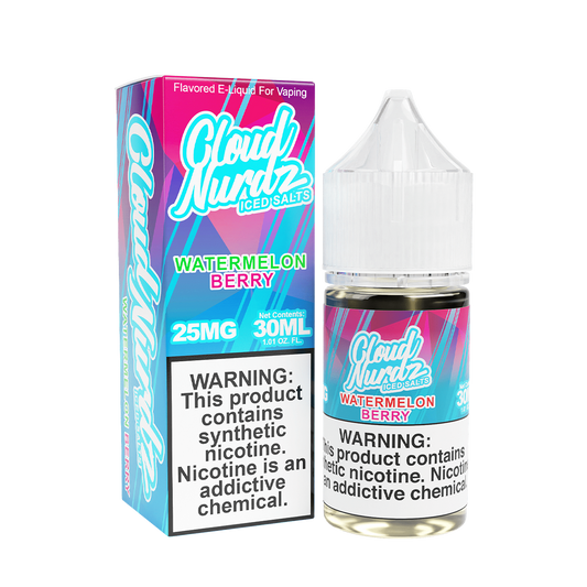 Cloud Nurdz Iced Salt Nicotine Vape Juice