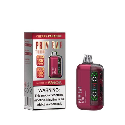 Priv Bar Turbo 15K Disposable Vape