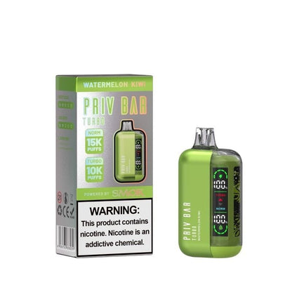 Priv Bar Turbo 15K Disposable Vape