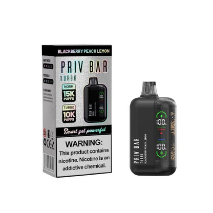 Priv Bar Turbo 15K Disposable Vape
