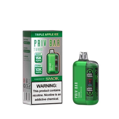 Priv Bar Turbo 15K Disposable Vape