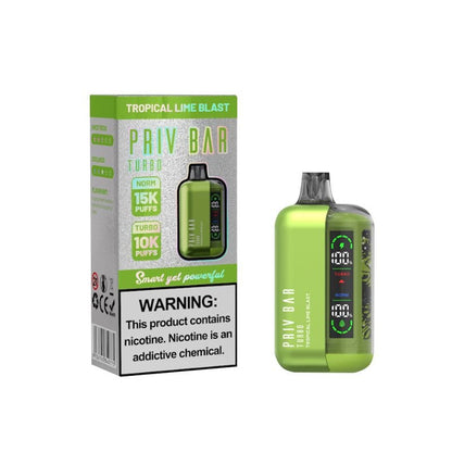 Priv Bar Turbo 15K Disposable Vape