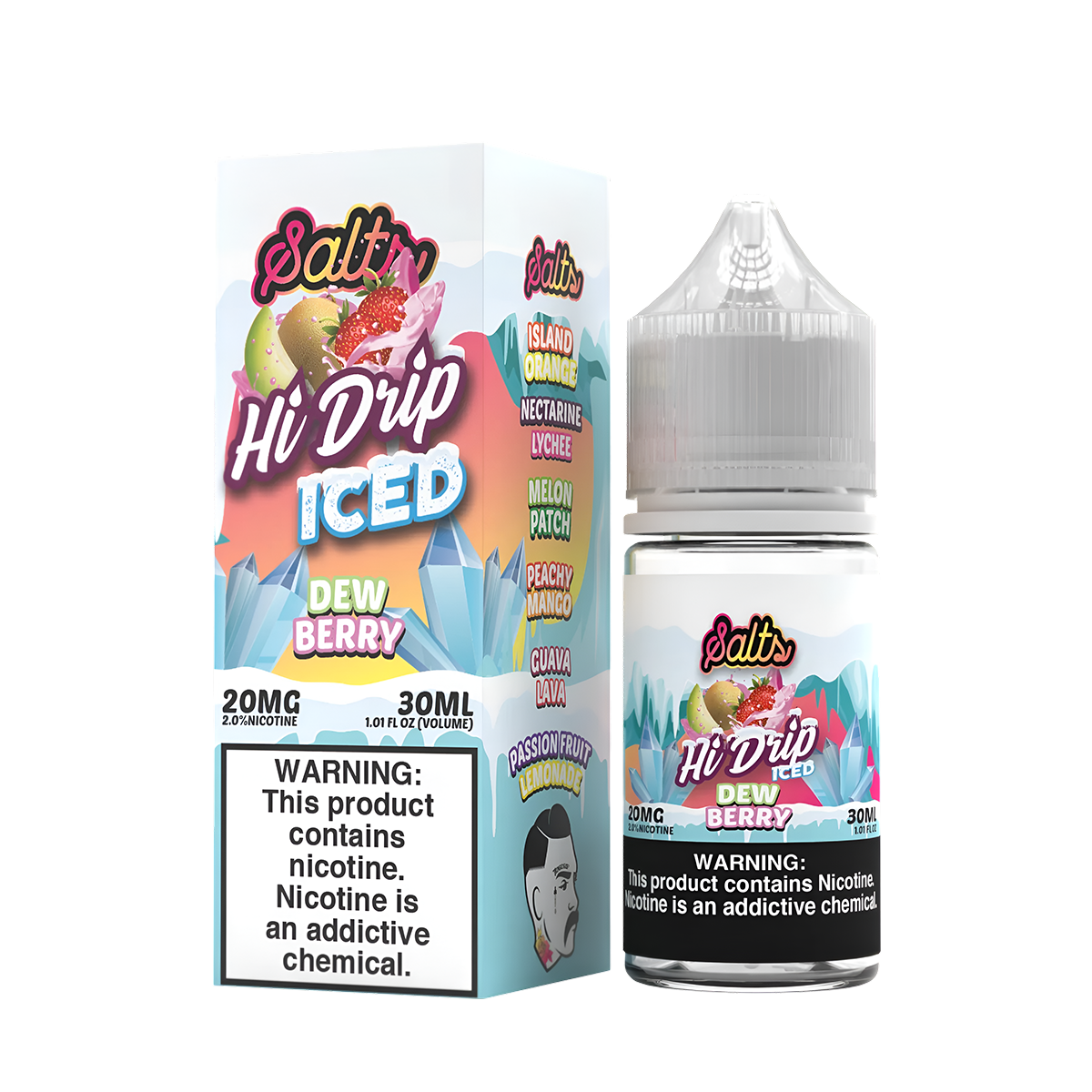 Hi Drip Iced Salt Nicotine Vape Juice
