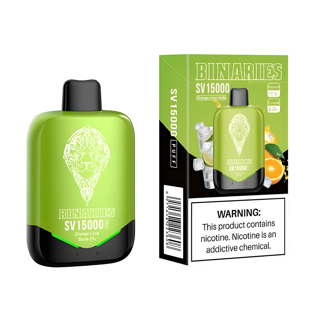 HorizonTech Binaries SV15000 Disposable Vape