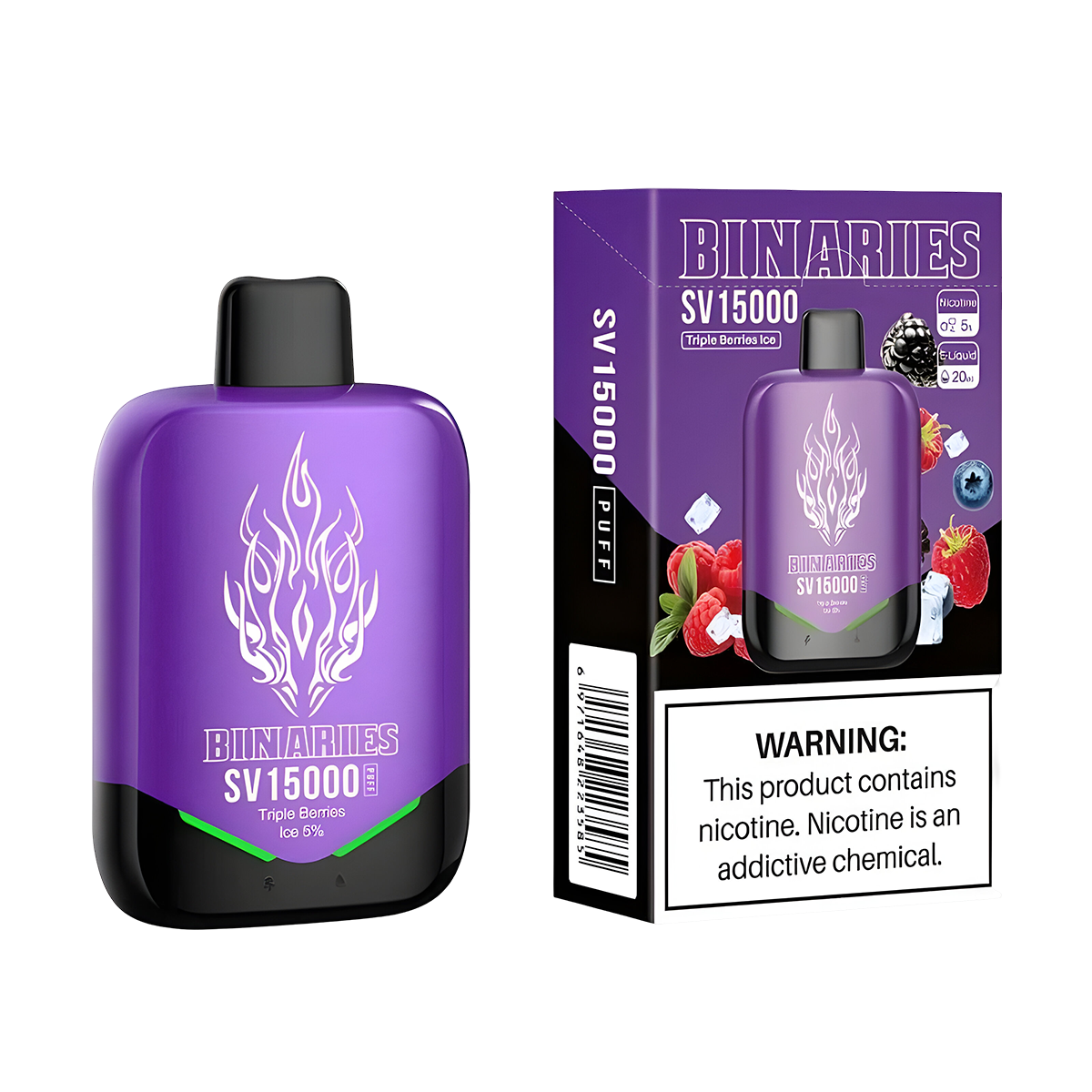 HorizonTech Binaries SV15000 Disposable Vape