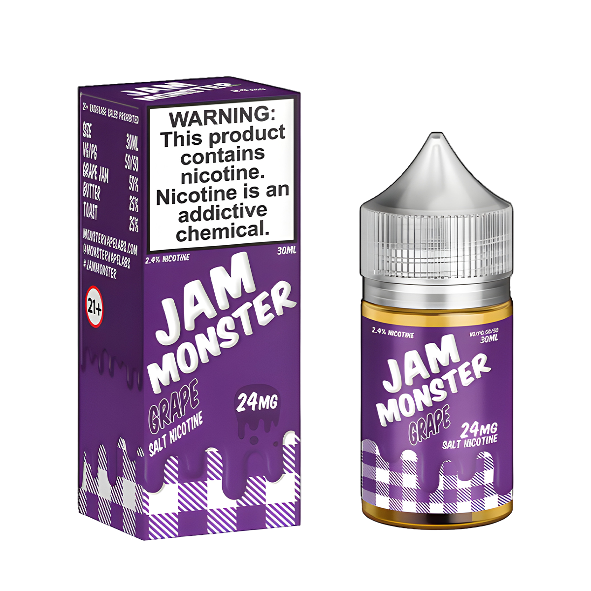 Jam Monster Salt Nicotine Vape Juice