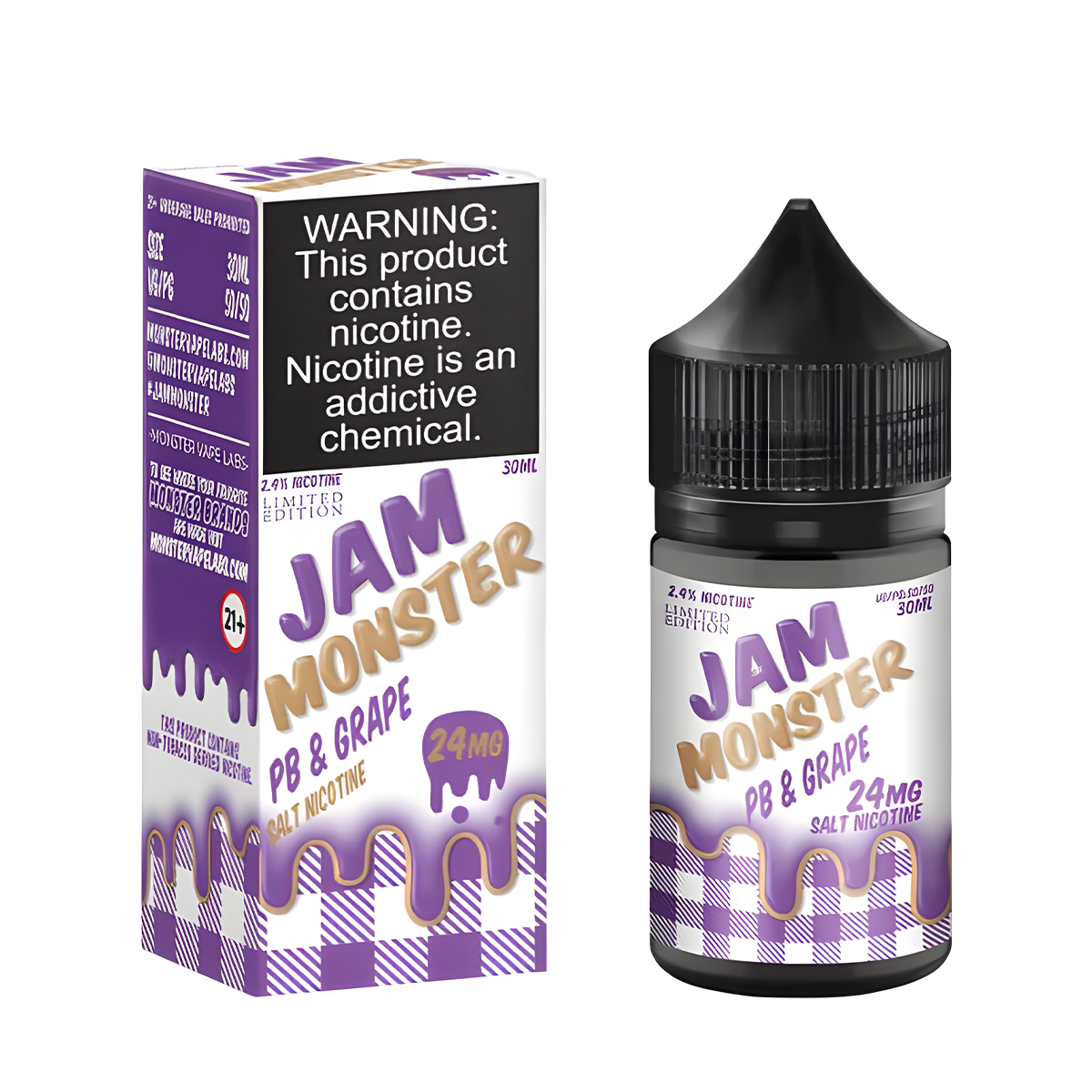 Jam Monster Salt Nicotine Vape Juice