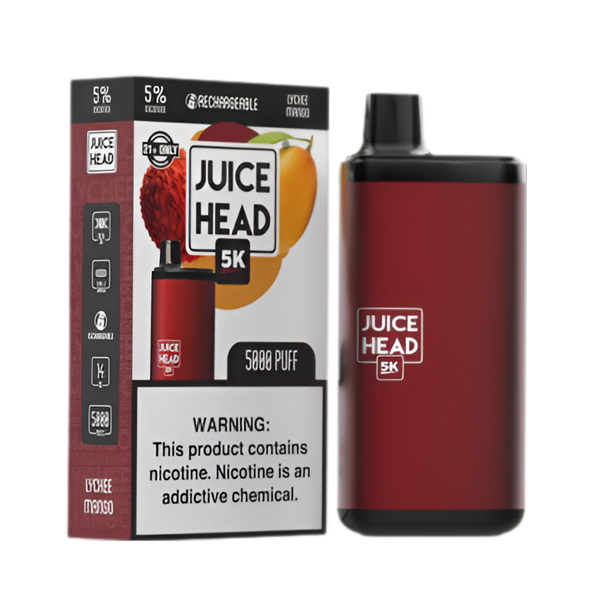 Juice Head 5K Disposable Vape
