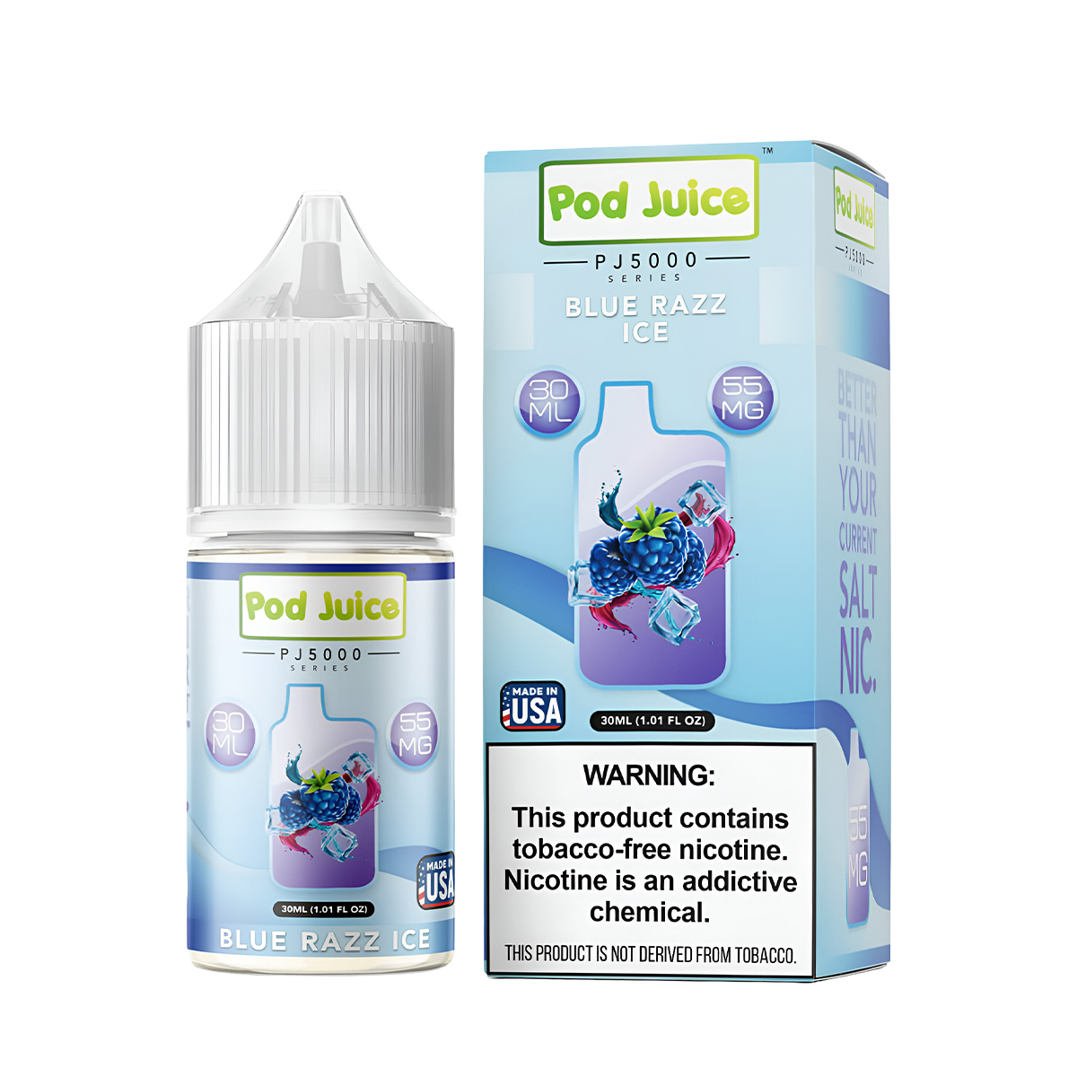 Pod Juice PJ5000 Salt Nicotine Vape Juice