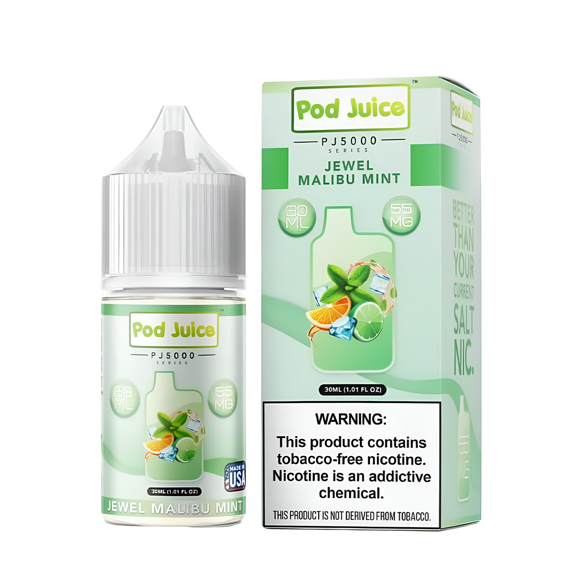 Pod Juice PJ5000 Salt Nicotine Vape Juice