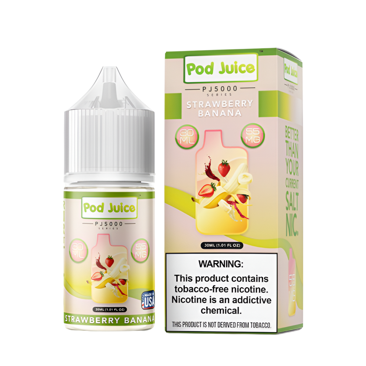 Pod Juice PJ5000 Salt Nicotine Vape Juice