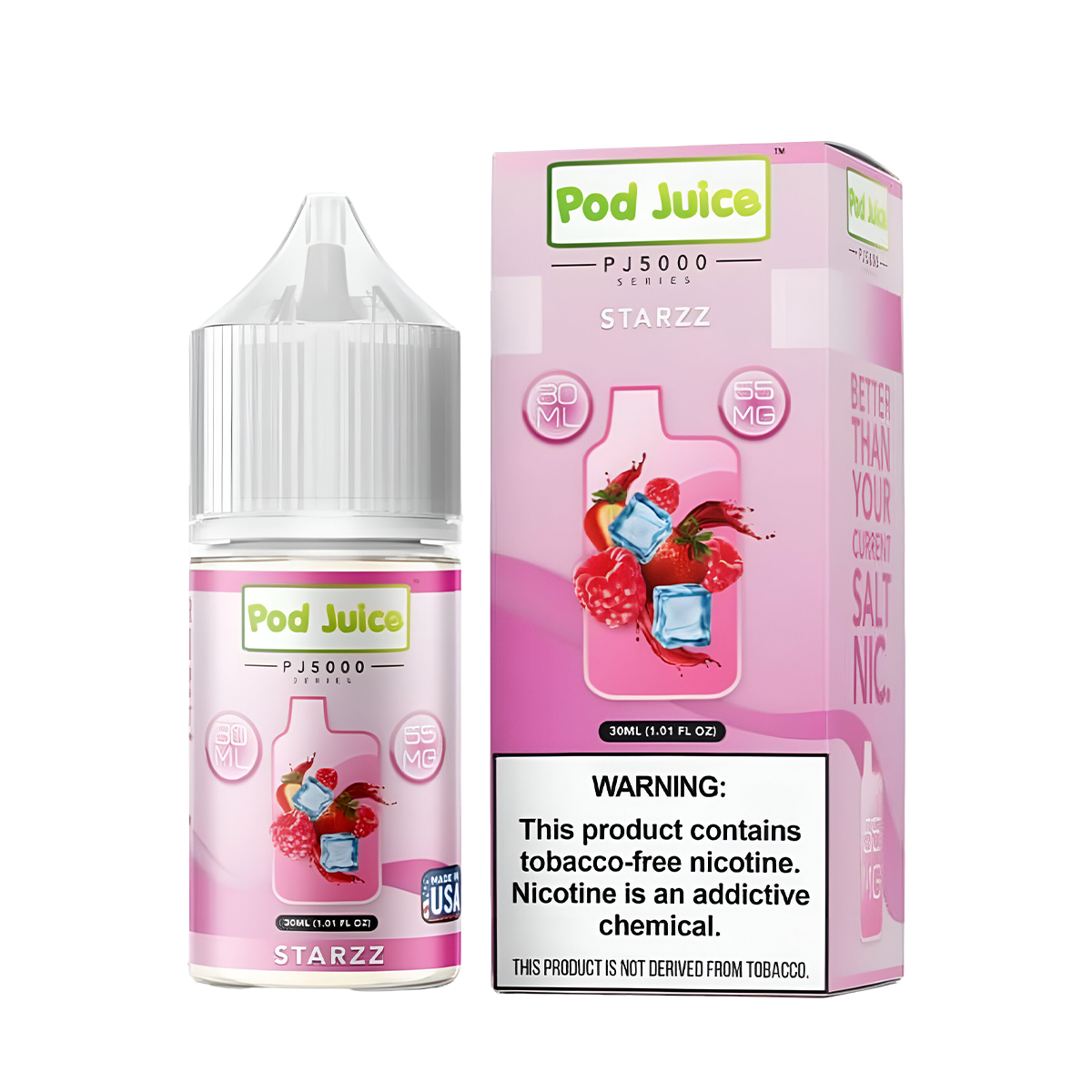 Pod Juice PJ5000 Salt Nicotine Vape Juice