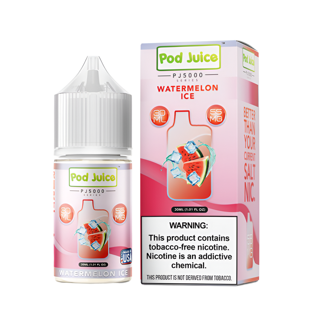 Pod Juice PJ5000 Salt Nicotine Vape Juice