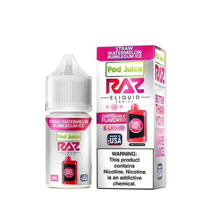 Pod Juice x Raz Salt Nicotine Vape Juice
