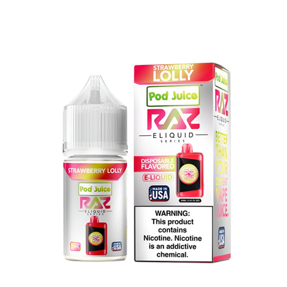 Pod Juice x Raz Salt Nicotine Vape Juice