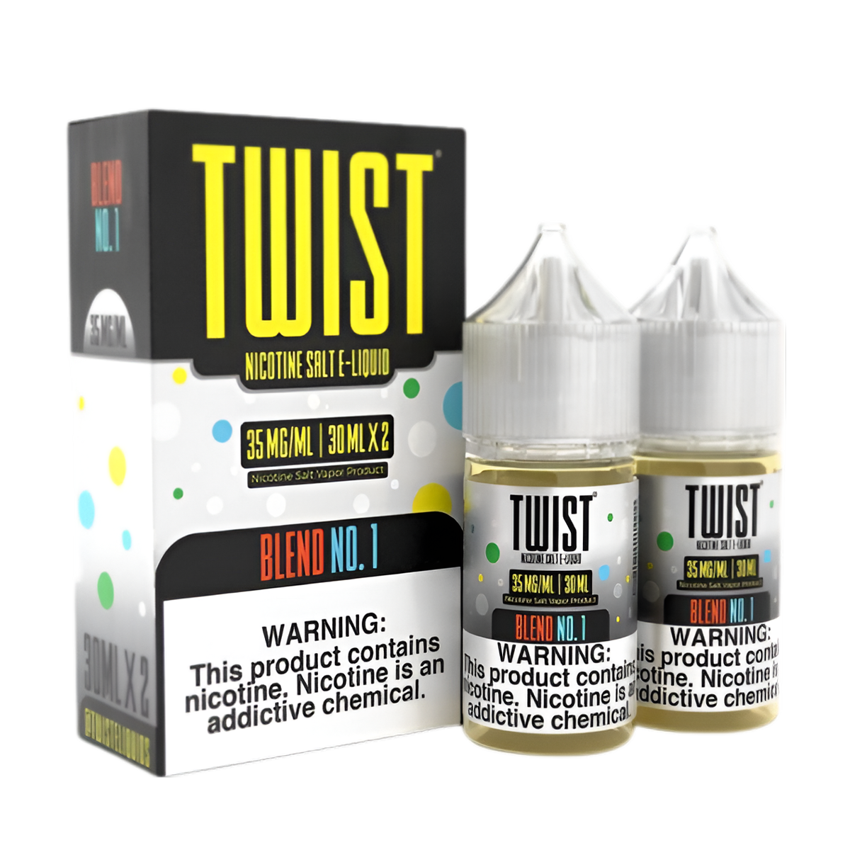 Twist eLiquid Nic Salt 60mL (2x30mL) Vape Juice