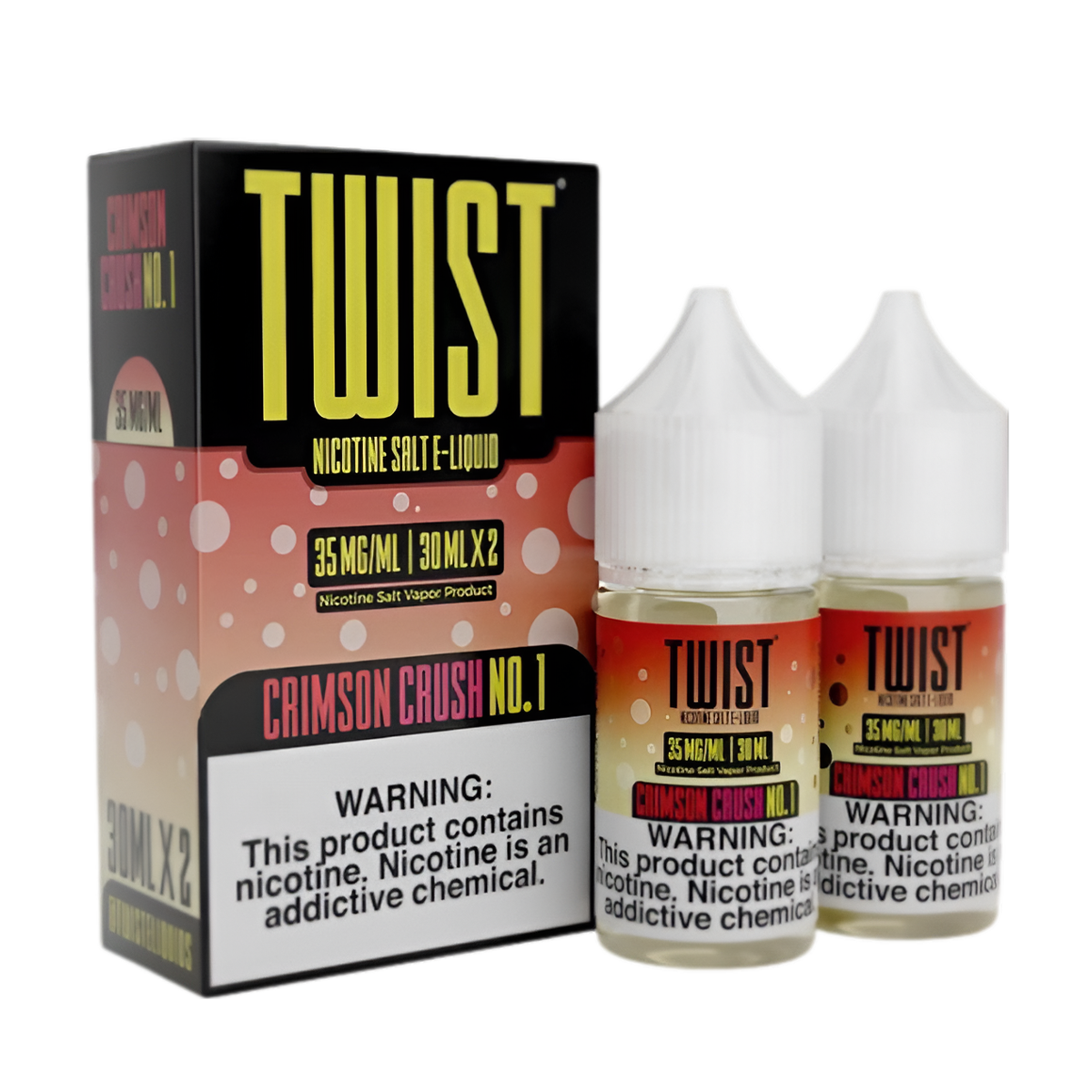 Twist eLiquid Nic Salt 60mL (2x30mL) Vape Juice