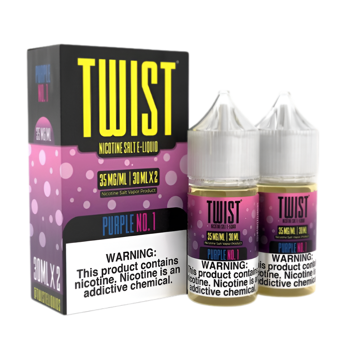 Twist eLiquid Nic Salt 60mL (2x30mL) Vape Juice