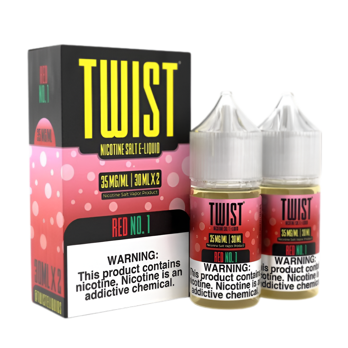 Twist eLiquid Nic Salt 60mL (2x30mL) Vape Juice