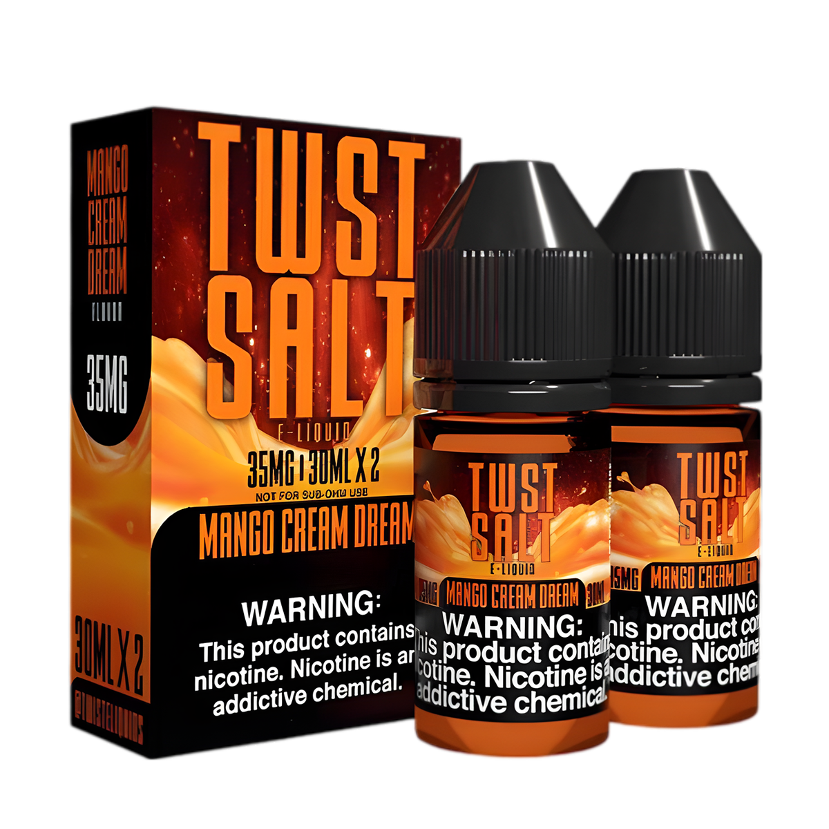 Twist eLiquid Nic Salt 60mL (2x30mL) Vape Juice