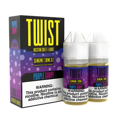 Twist eLiquid Nic Salt 60mL (2x30mL) Vape Juice