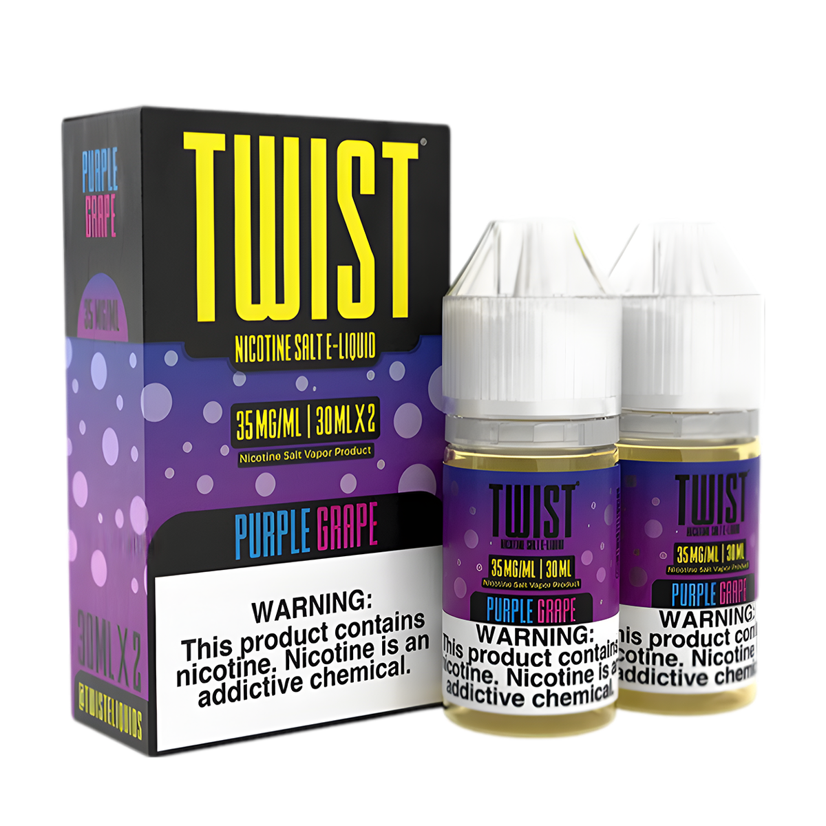 Twist eLiquid Nic Salt 60mL (2x30mL) Vape Juice