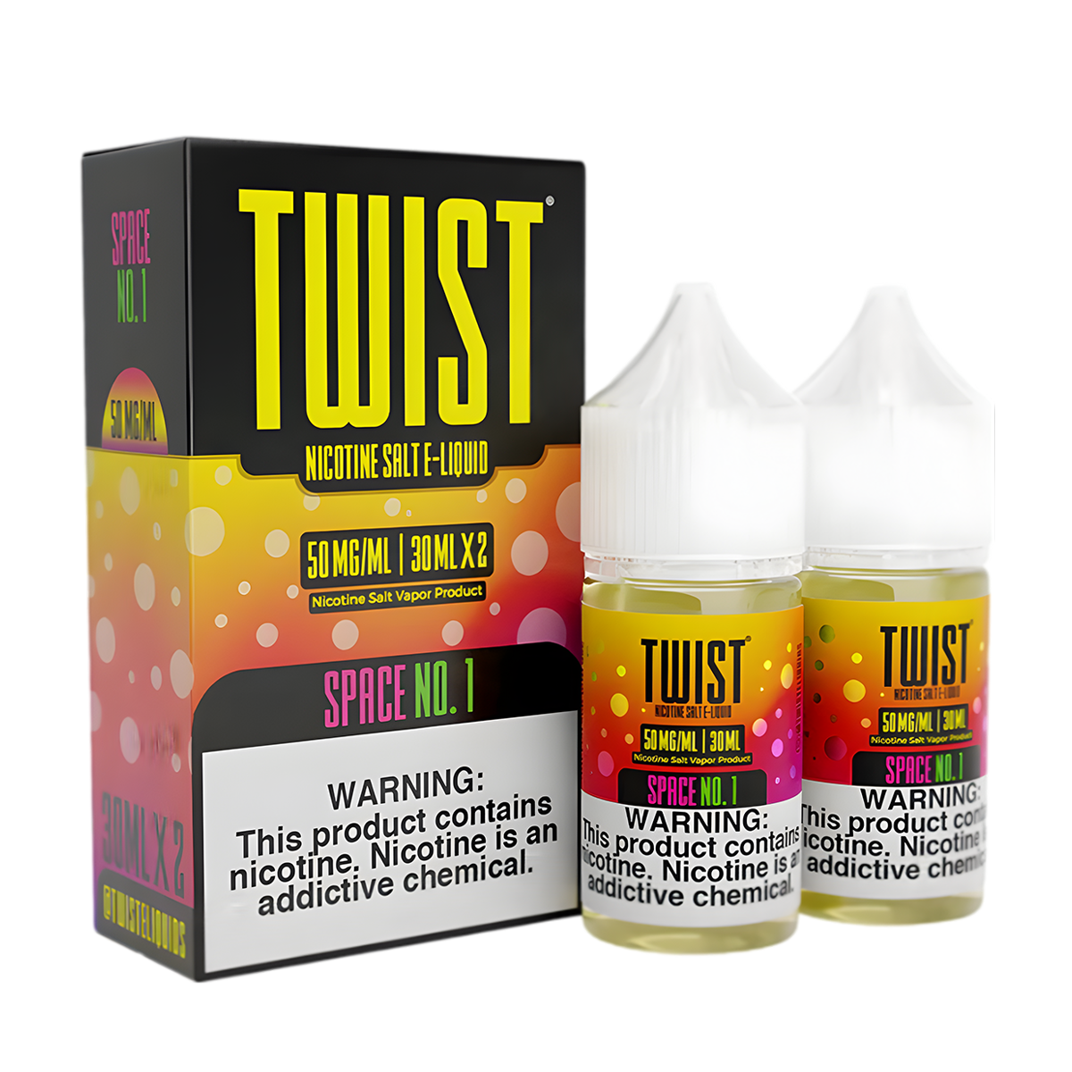Twist eLiquid Nic Salt 60mL (2x30mL) Vape Juice