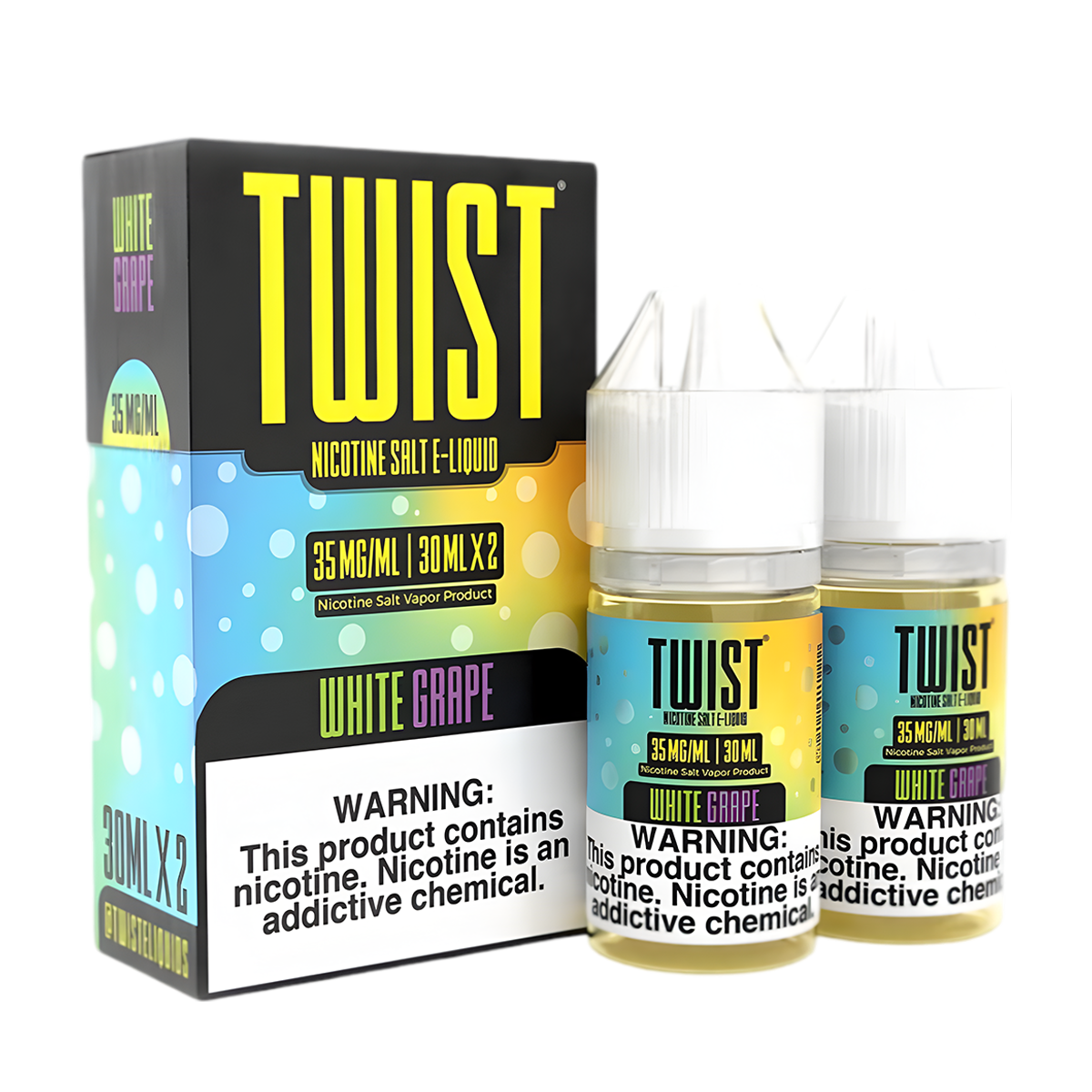 Twist eLiquid Nic Salt 60mL (2x30mL) Vape Juice