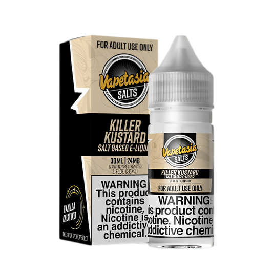 VapeTasia Killer Kustard Salt Nicotine Vape Juice