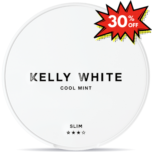KELLY WHITE Cool Mint Slim Strong