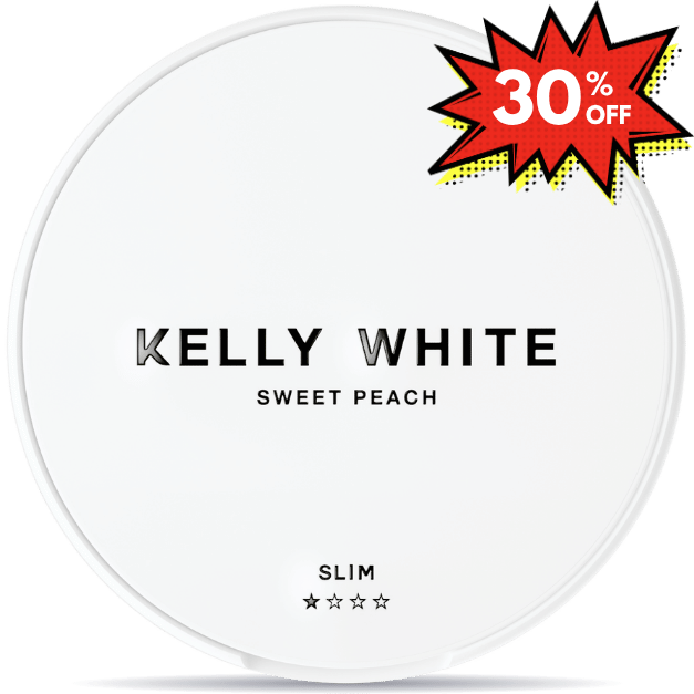 KELLY WHITE 3.6mg Sweet Peach Slim